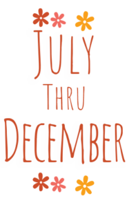 July through December